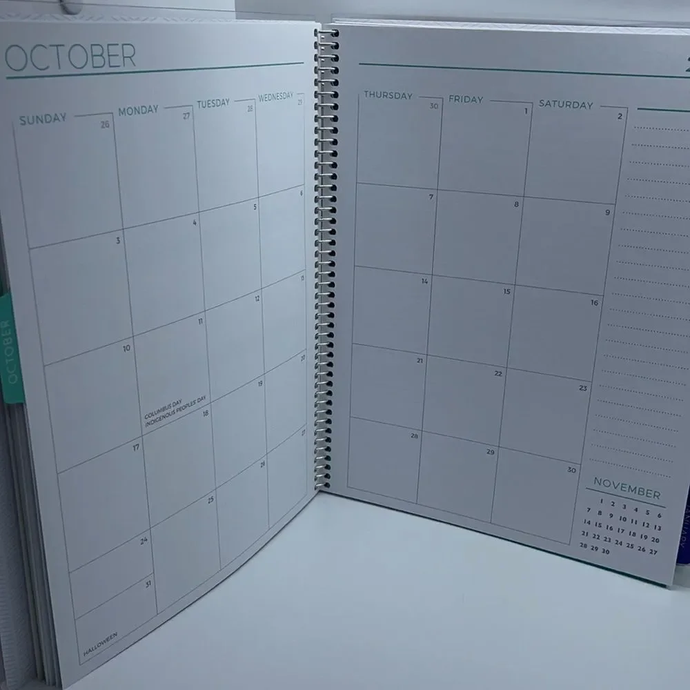 NWT Plum Paper Personalized 12-Month Planner